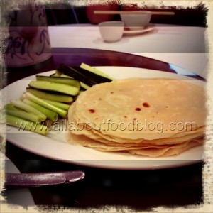 Pancakes Shallots and Cucumbers
