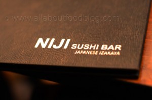 Niji Sushi Bar Menu