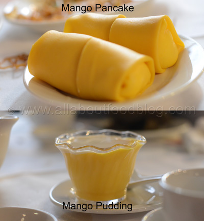 Mango Pancake and Pudding