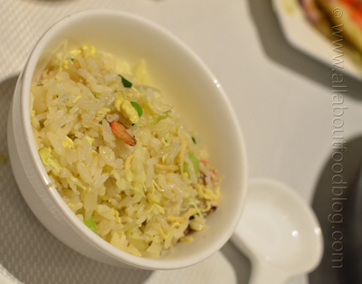 Seafood Fried Rice with Silver Fish