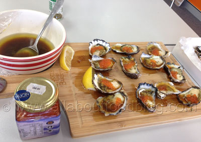 Oysters with Tetsuya's Vinaigrette