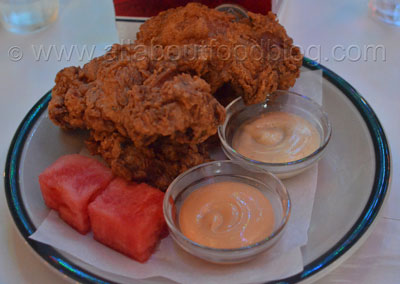 A plate of Fried Chicken