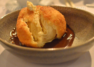 Deep Fried Ice Cream from Mr Wong