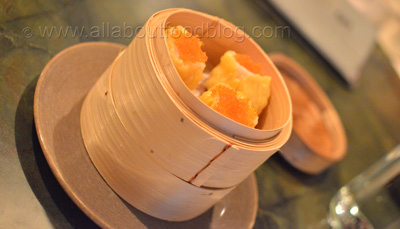 Scallop and prawn shumai (3 pieces) - $9.8