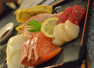 Sashimi Moriawase from Sushi Tengoku