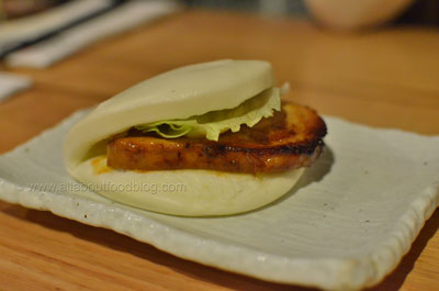 Ippudo Pork Bun - Steamed bun with braised pork and IPPUDO original sauce - $4