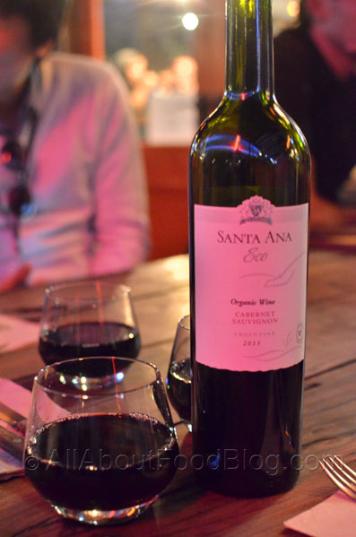 Santa Ana Eco Organic Wine, Cabernet Sauvignon
