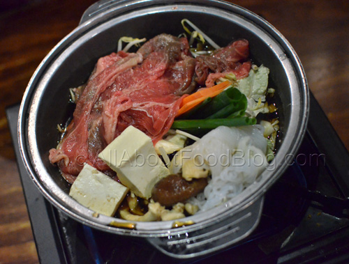 Beef Sukiyaki - $13