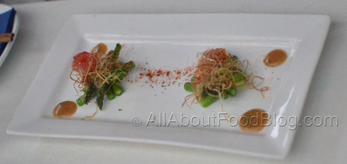 Asparagus with Saikyo Sauce