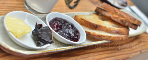 Sourdough toast w Vegemite, Butter & Jam – $6