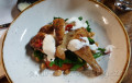 Majestic Harvest - Roasted Spatchcock peri peri chicken - $24 – with kale, green beans, chickpeas and tomato, lemon & mint yoghurt dressing