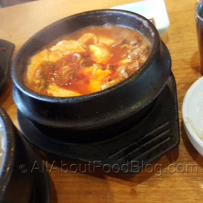 Beef Bulgogi and Tofu Soup - $25