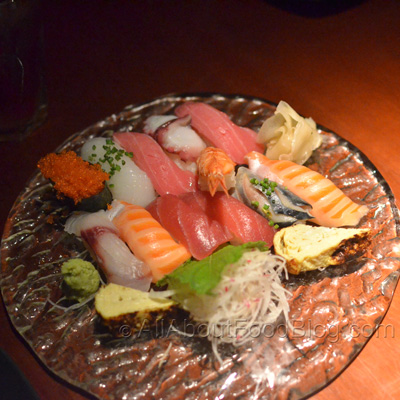Nigiri Sushi Moriawase – Rp 198k – 12kind hand-formed sushi