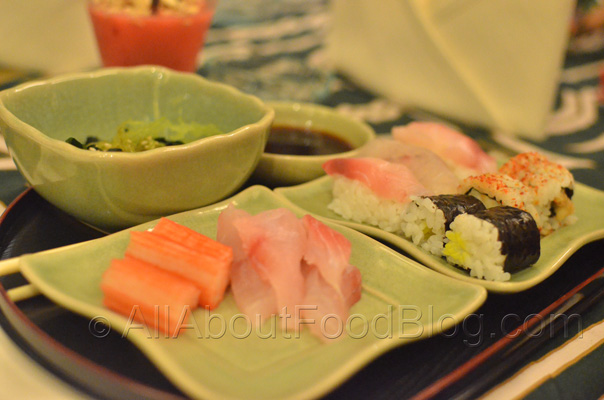 Sushi, Sashimi and Salad