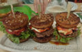 Ramen Burger from One Tea Lounge and Grill