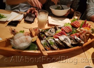 z4 Sashimi Boat from Masuya Japanese Restaurant