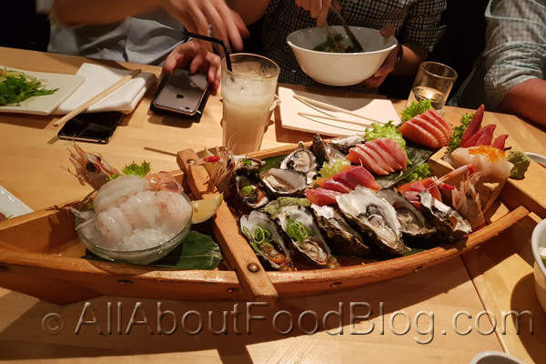 z4 Sashimi Boat from Masuya Japanese Restaurant