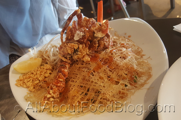 Soft Shell Crab Pad Thai from Good Feeling Thai