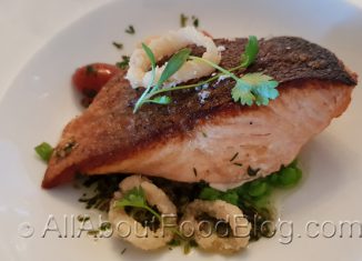 z4 Salmon at Gunners Barracks Wedding Reception