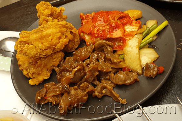 z7 Chicken and kimchi
