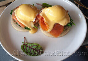 Eggs Benedict from Kylon Eatery