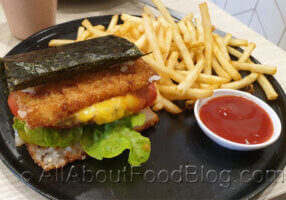 Rice Burger from Koku Culture Cafe